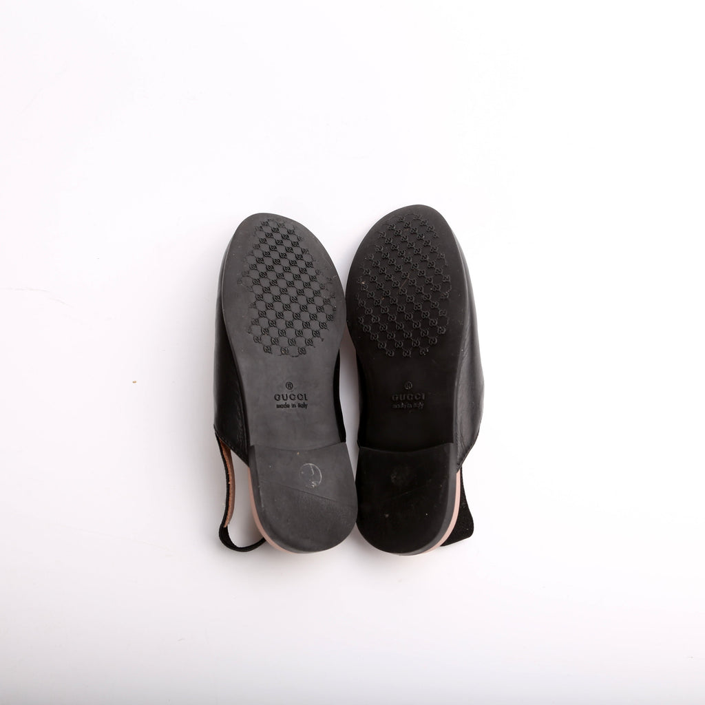 Gucci Princetown Slingback Slide Mules Size 30