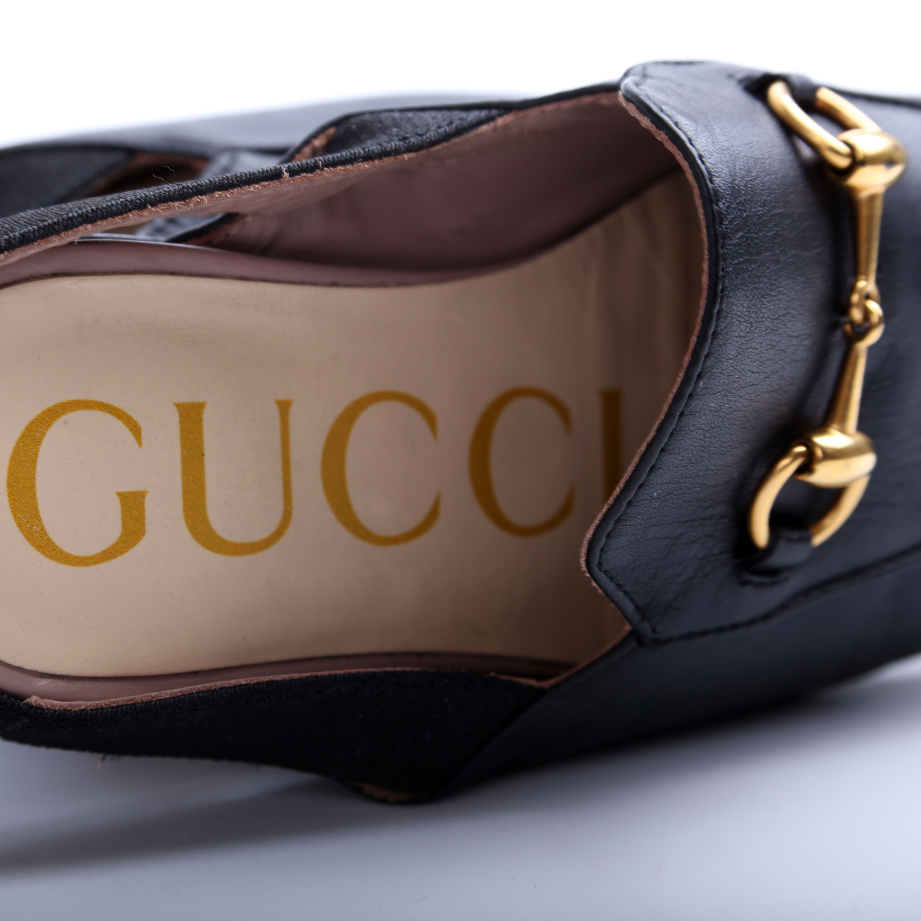 Gucci Princetown Slingback Slide Mules Size 30