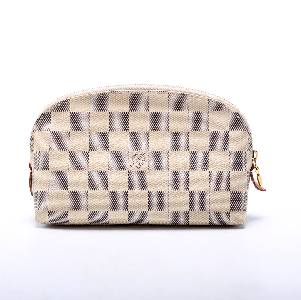 Cosmetic Pouch PM Damier Azur