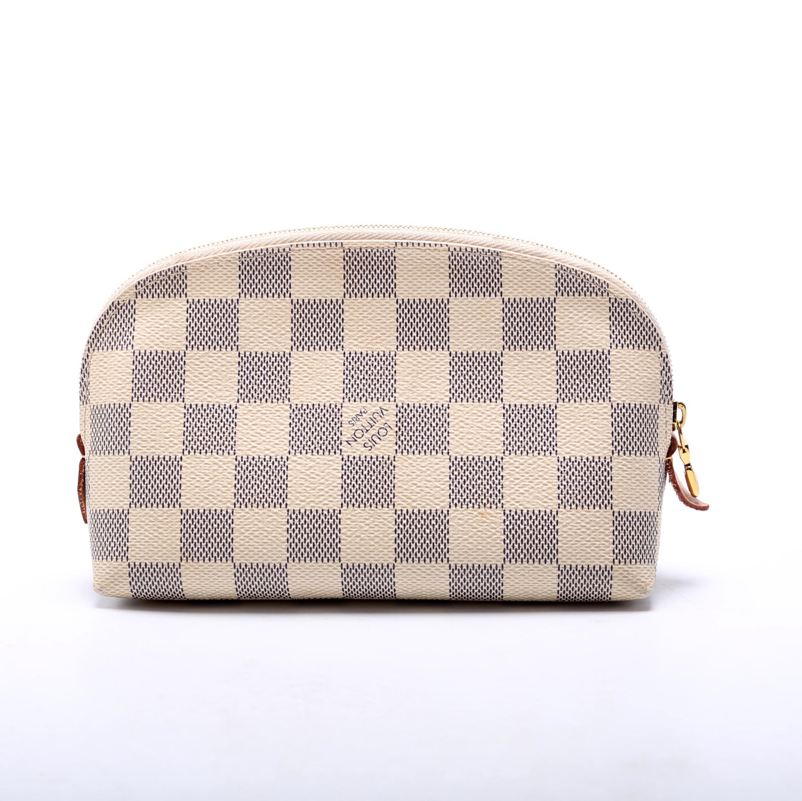Cosmetic Pouch PM Damier Azur