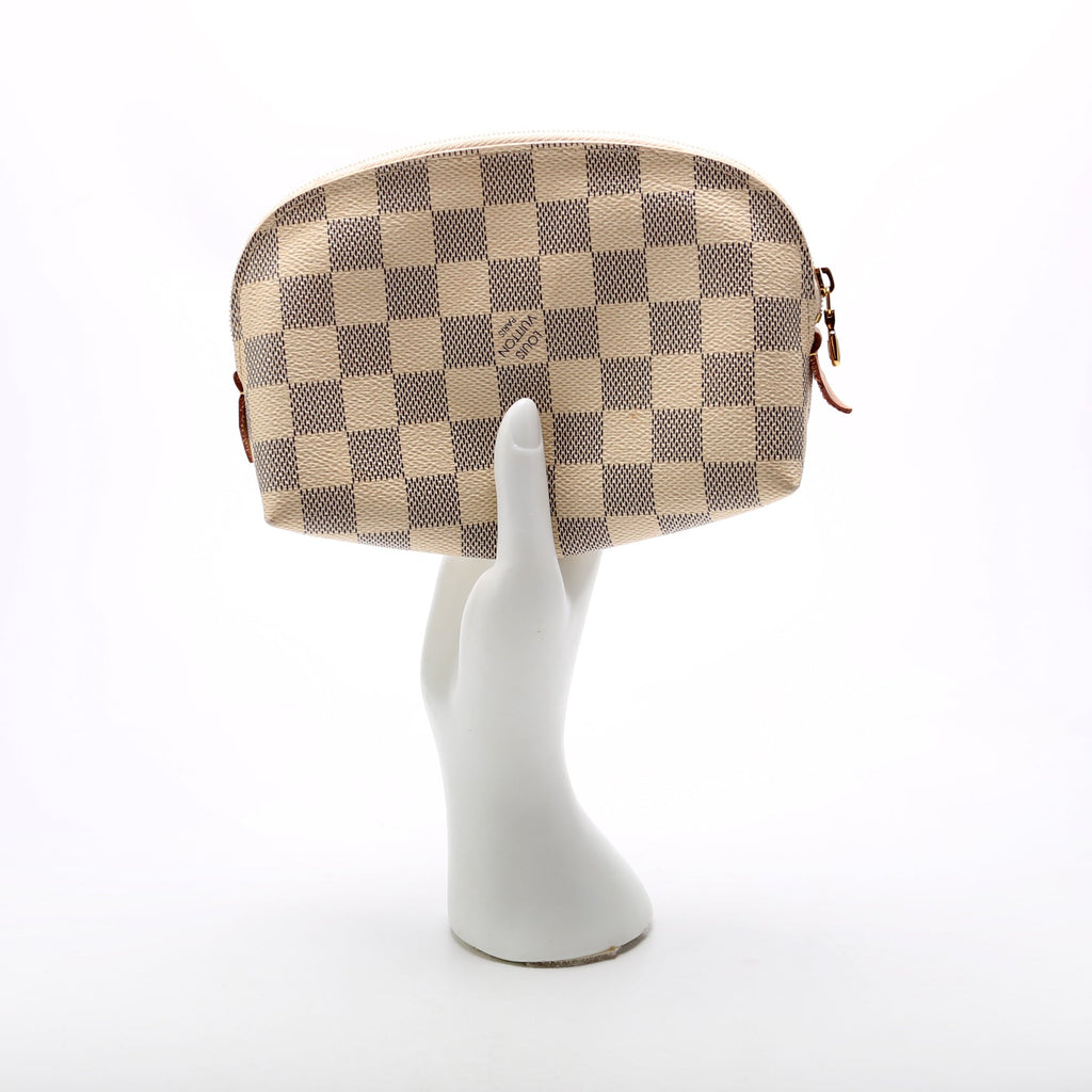 Cosmetic Pouch PM Damier Azur