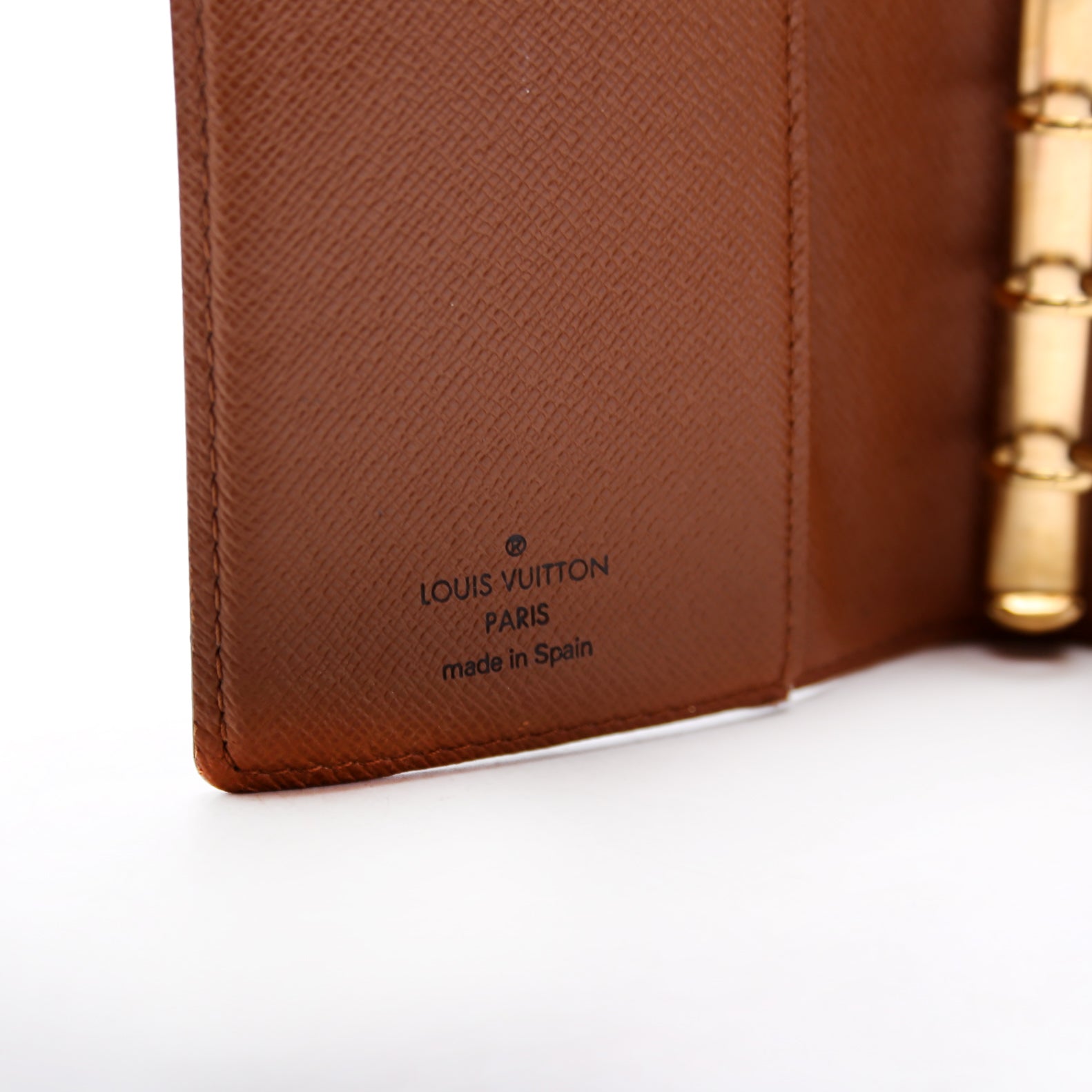 Agenda Small Ring Monogram