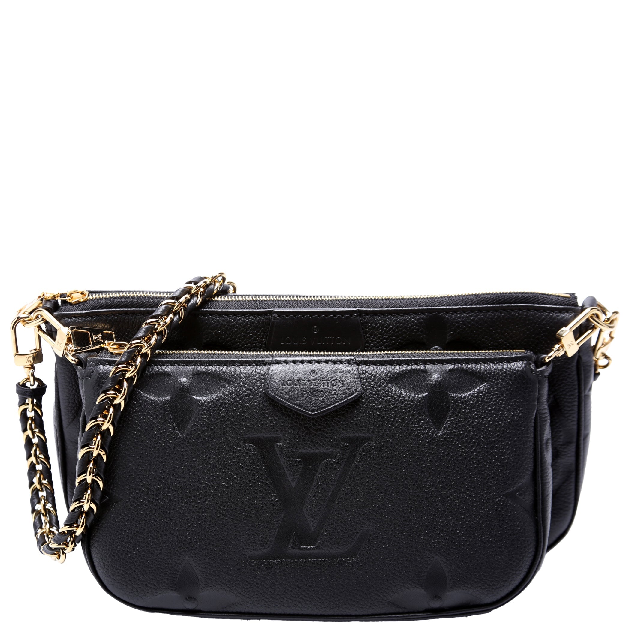 Multi Pochette Empreinte Black