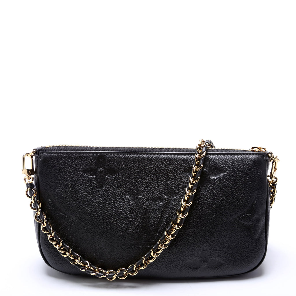 Multi Pochette Empreinte Black