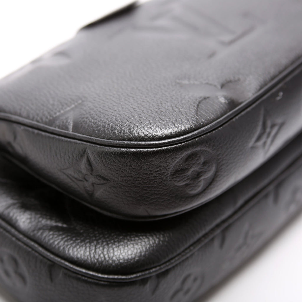 Multi Pochette Empreinte Black