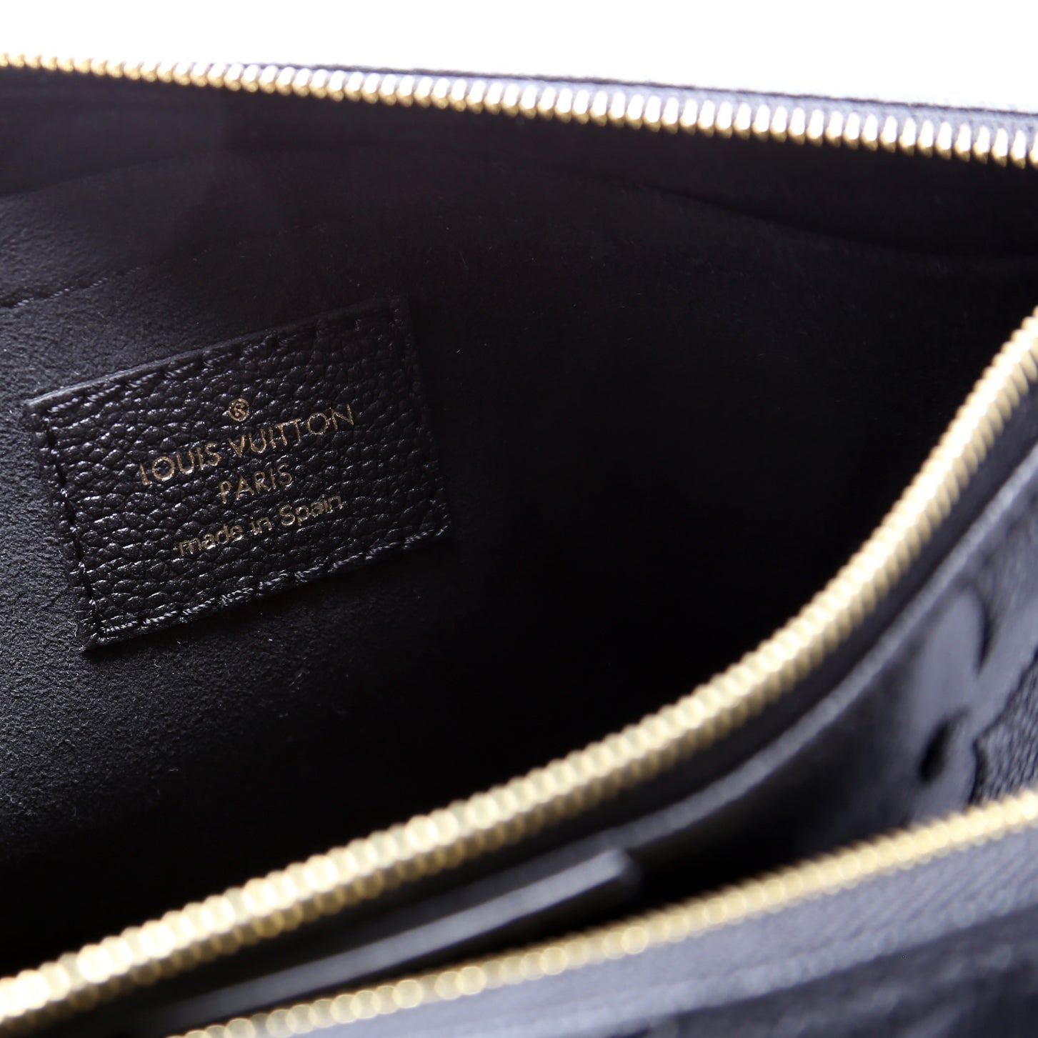 Multi Pochette Empreinte Black