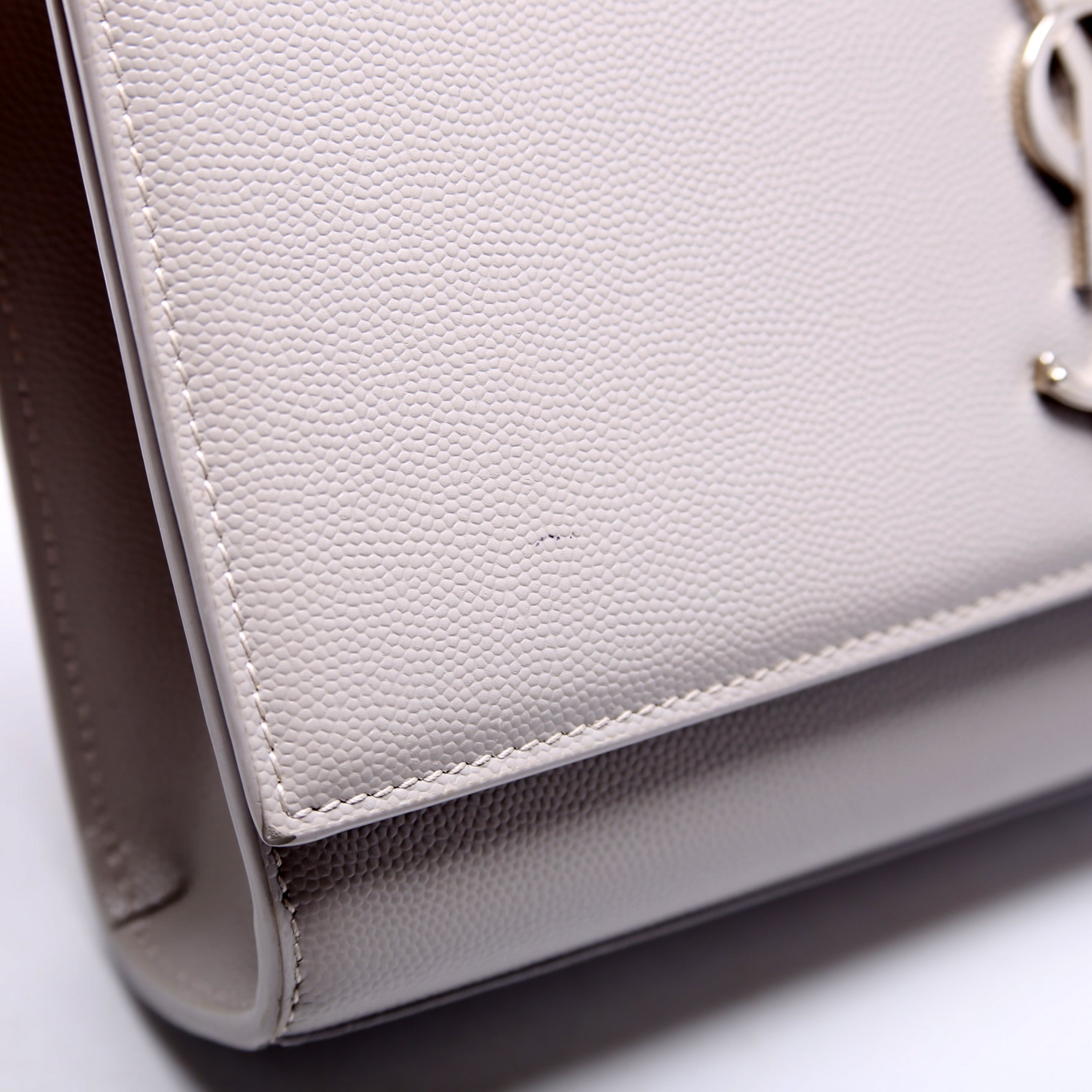 Kate Satchel Grain De Poudre Medium 364021 Grey