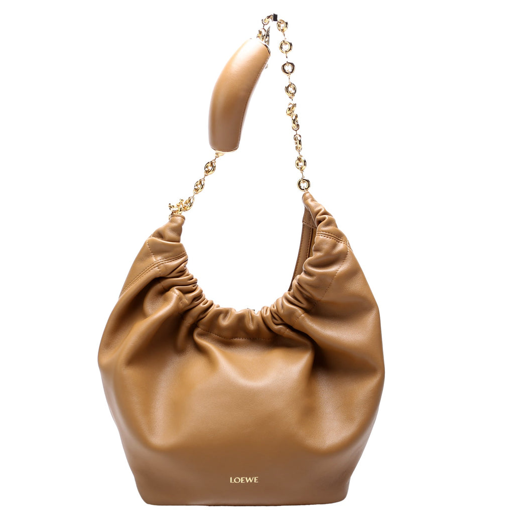 Small Squeeze Bag Nappa Lambskin Tan