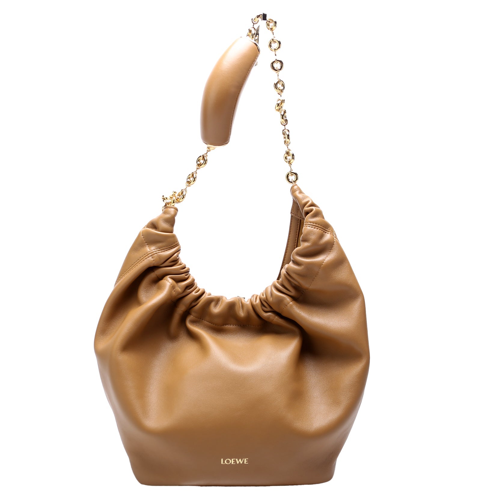 Small Squeeze Bag Nappa Lambskin Tan
