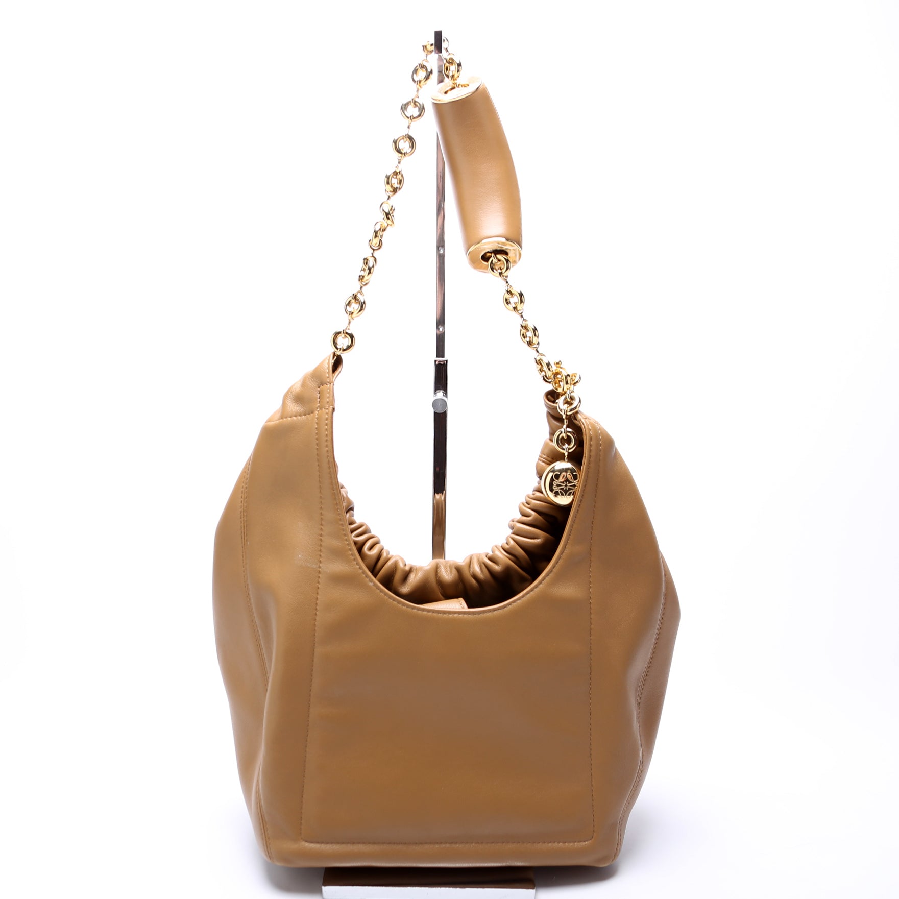 Small Squeeze Bag Nappa Lambskin Tan