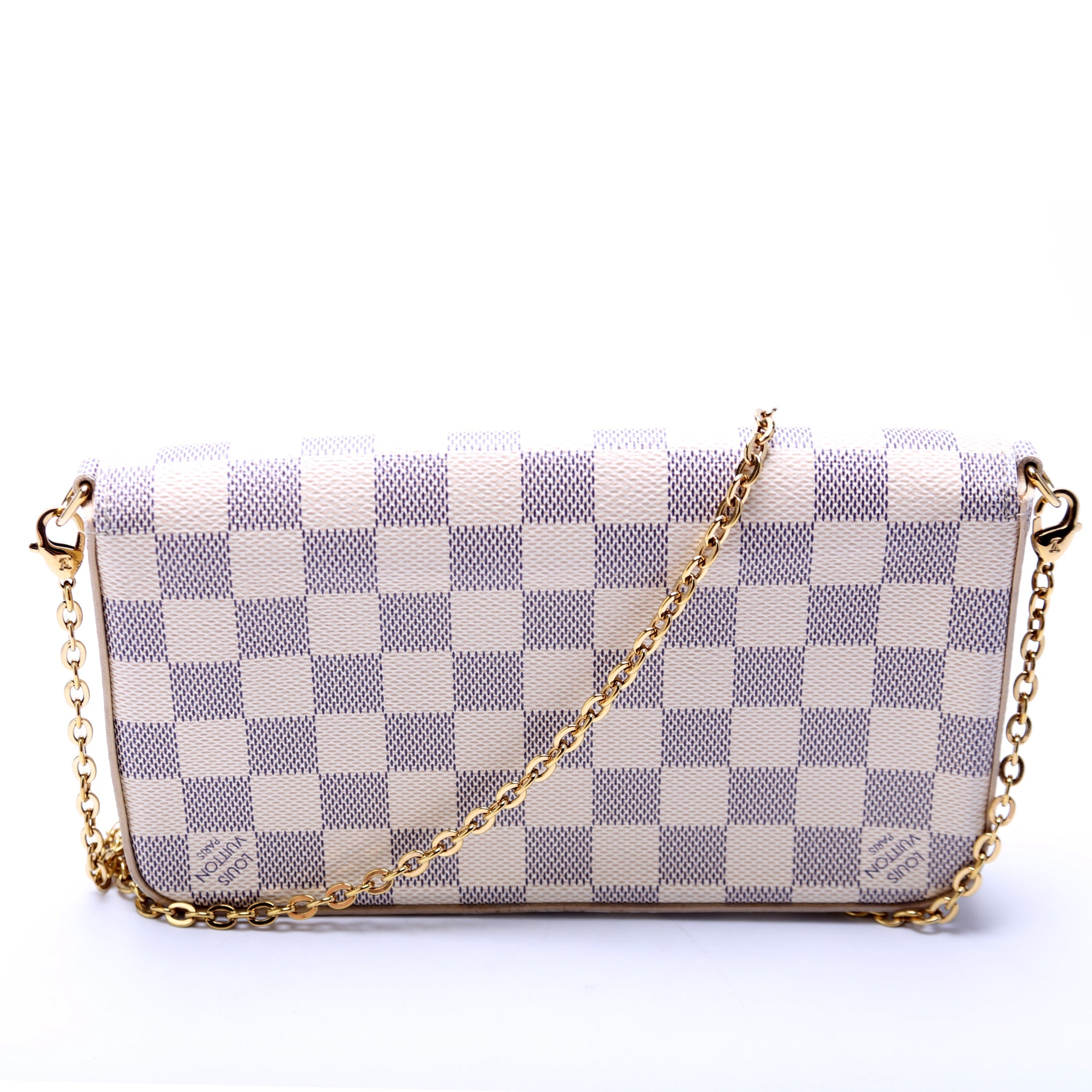 Pochette Felicie Damier Azur