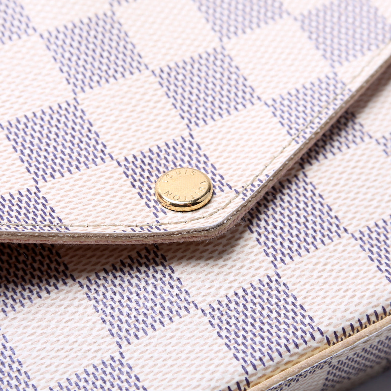 Pochette Felicie Damier Azur