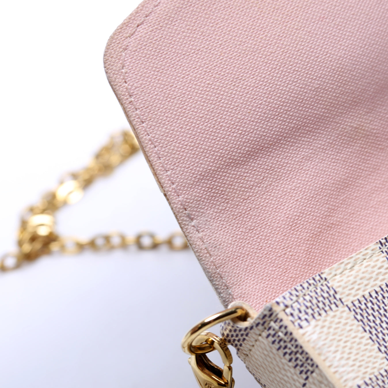Pochette Felicie Damier Azur