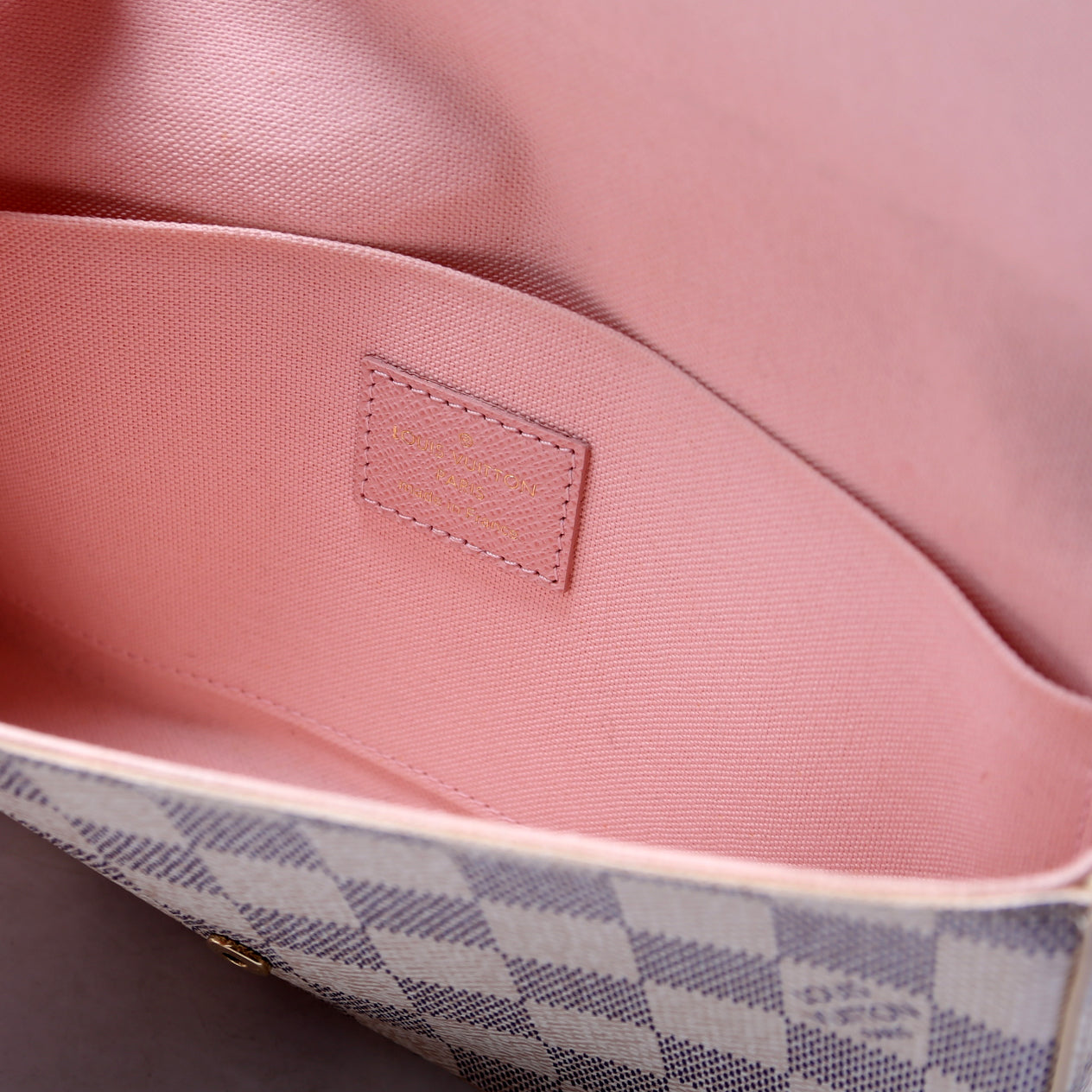 Pochette Felicie Damier Azur