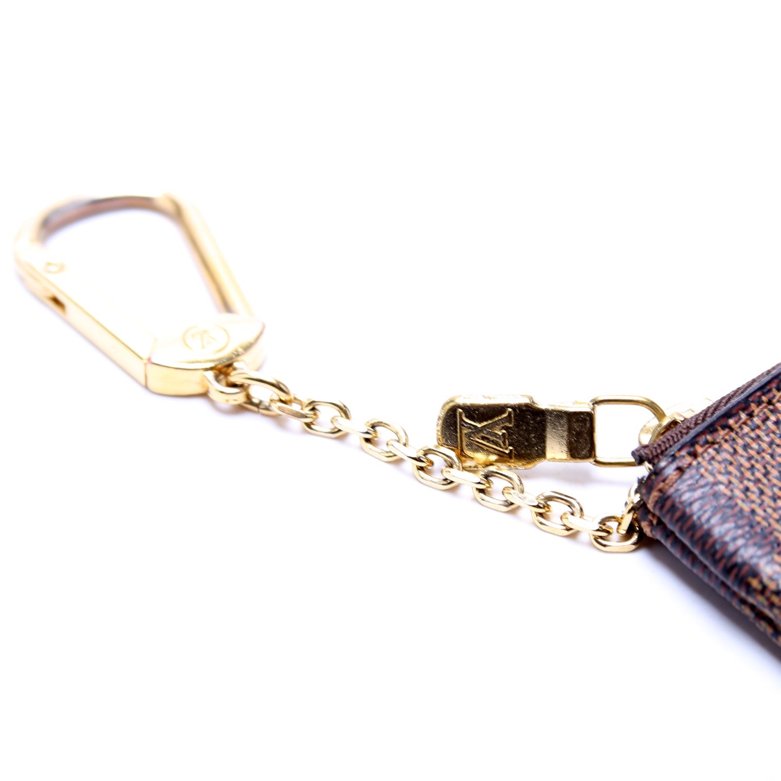 Pochette Cles Damier Ebene