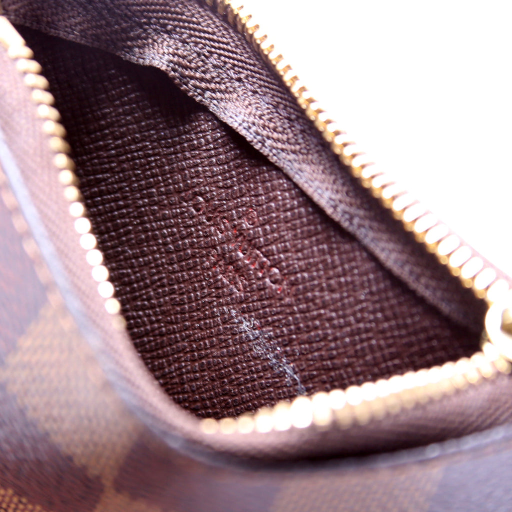 Pochette Cles Damier Ebene