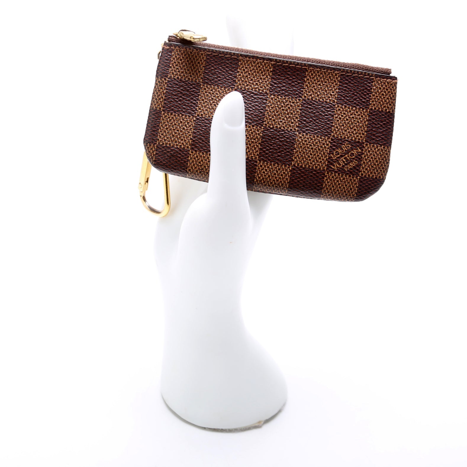 Pochette Cles Damier Ebene