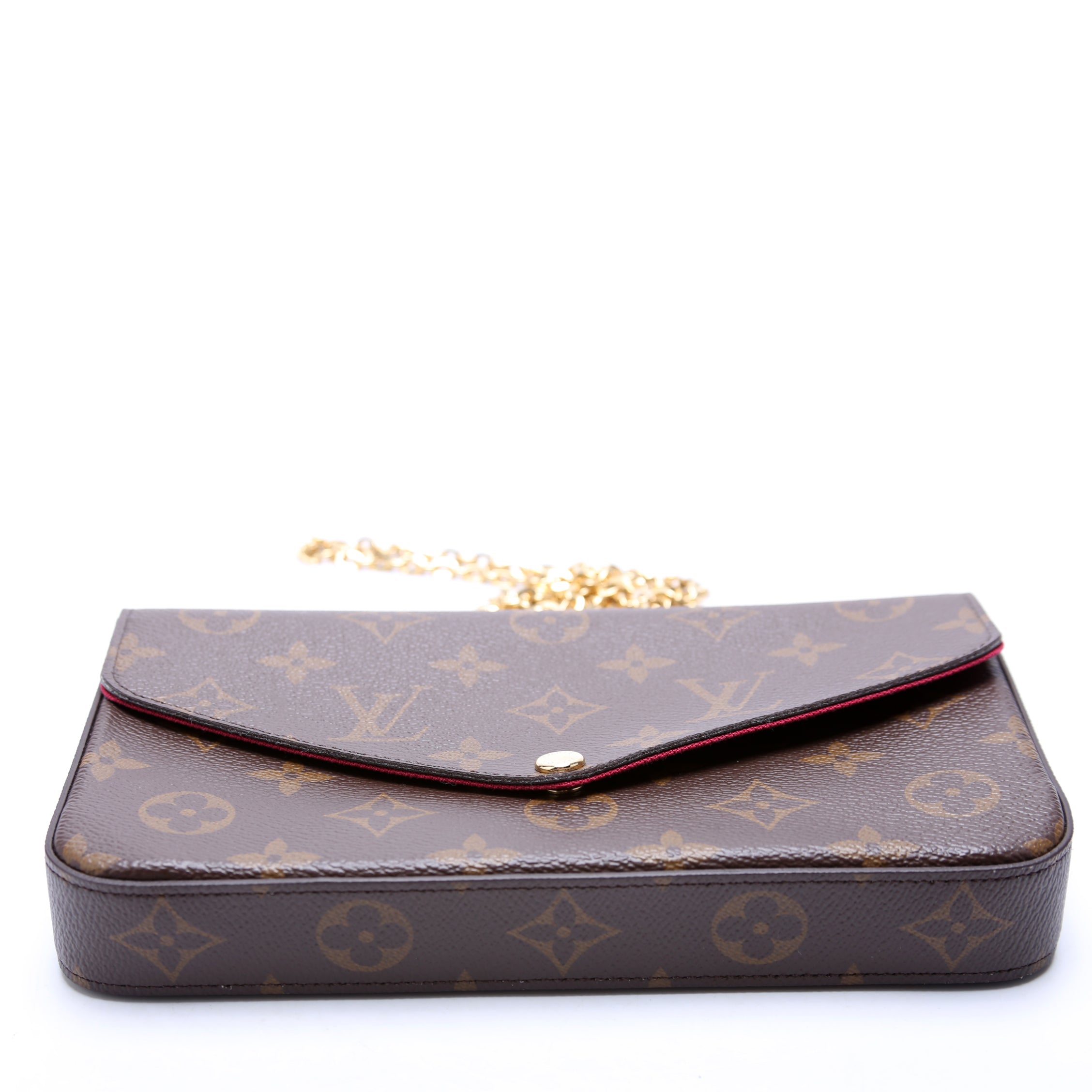 Pochette Felicie Monogram Berry