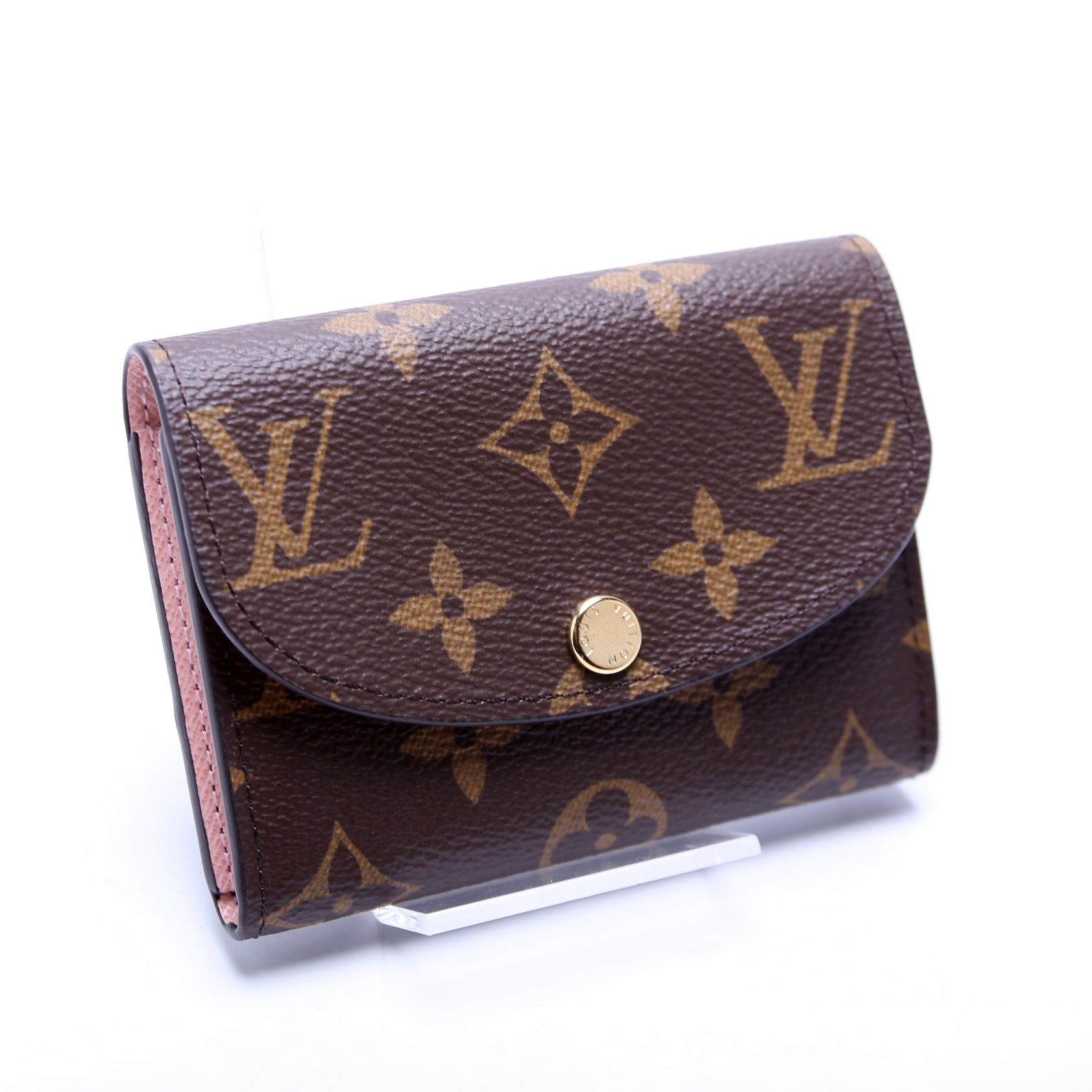 Rosalie Coin Purse Monogram Pink