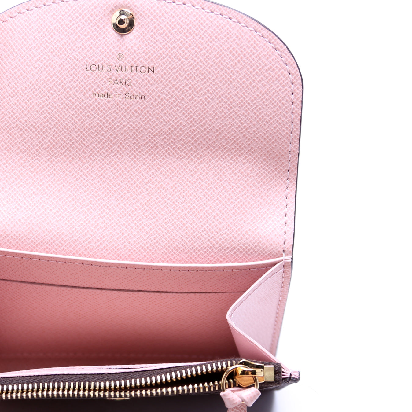 Rosalie Coin Purse Monogram Pink