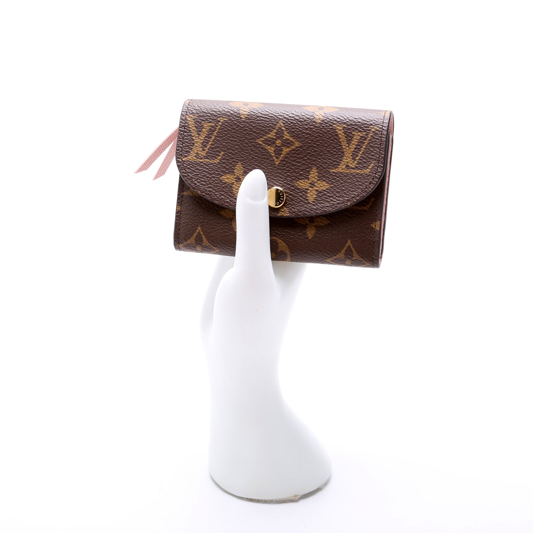 Rosalie Coin Purse Monogram Pink