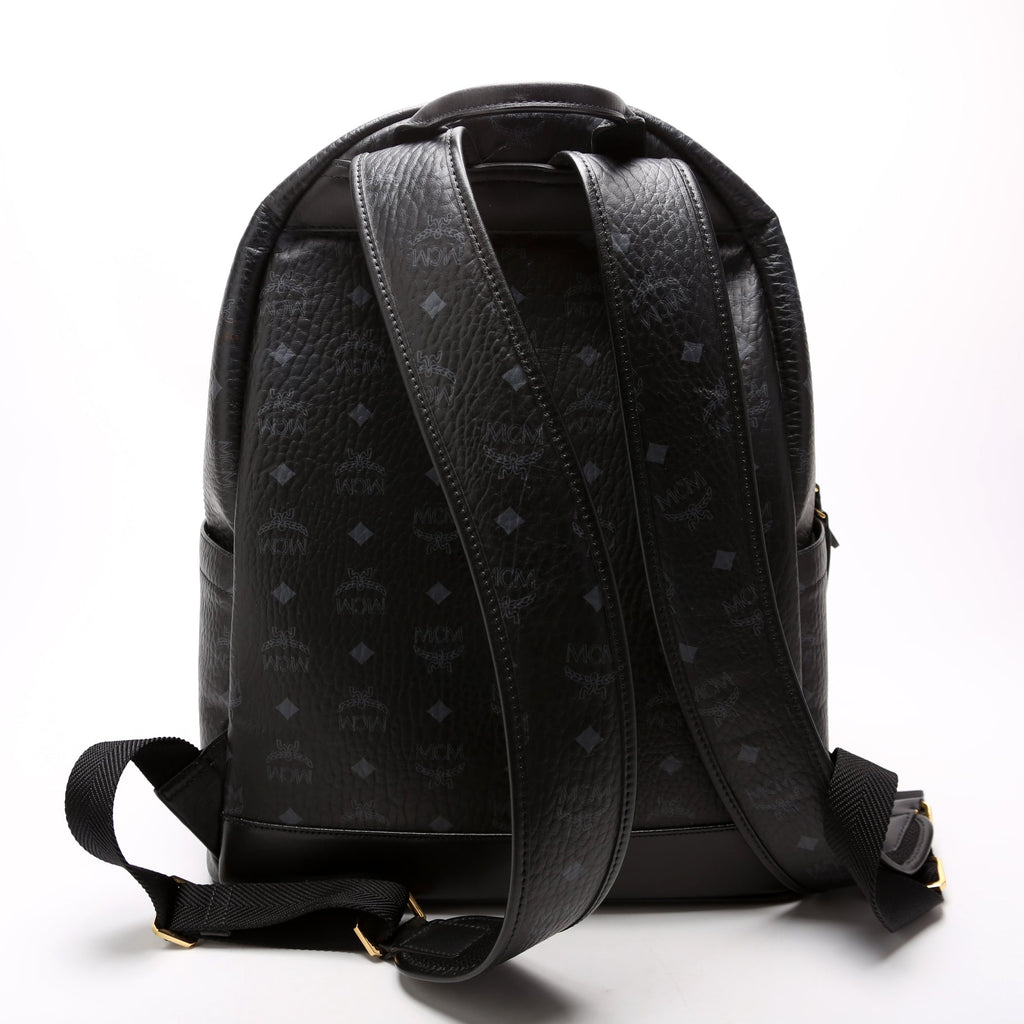 Studded Visetos Medium Dual Stark Backpack Black