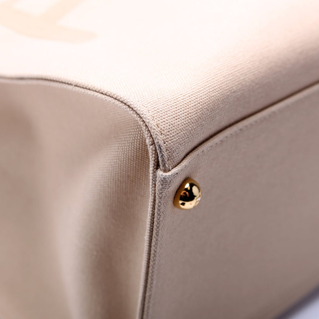 8BH386 Sunshine Shopper Medium Canvas Tan