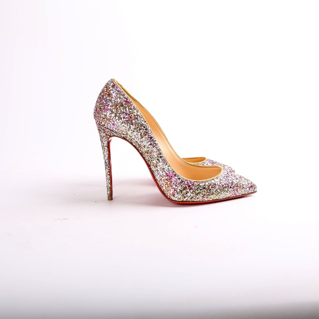 Glitter Aqua Pigalle Follies 100 Size 37