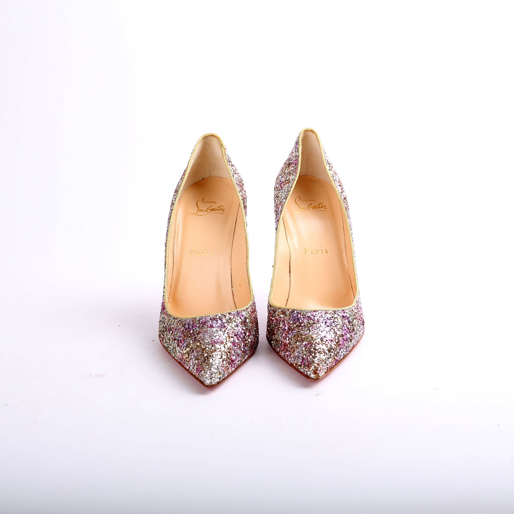 Glitter Aqua Pigalle Follies 100 Size 37