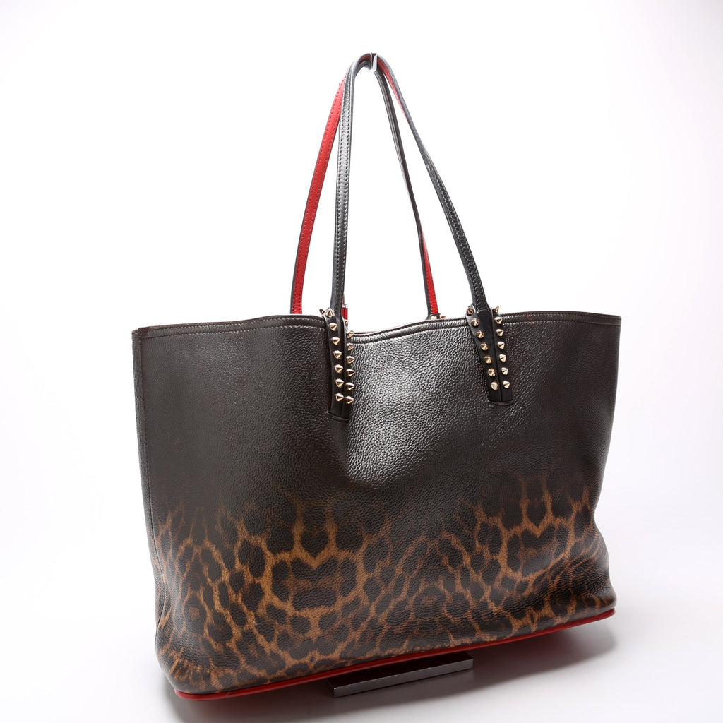 Cabata Tote W/Pouch Degrade Leopard Print