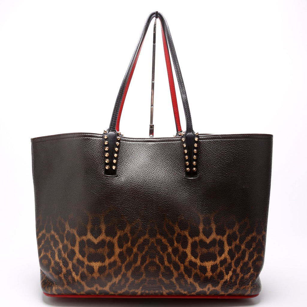 Cabata Tote W/Pouch Degrade Leopard Print