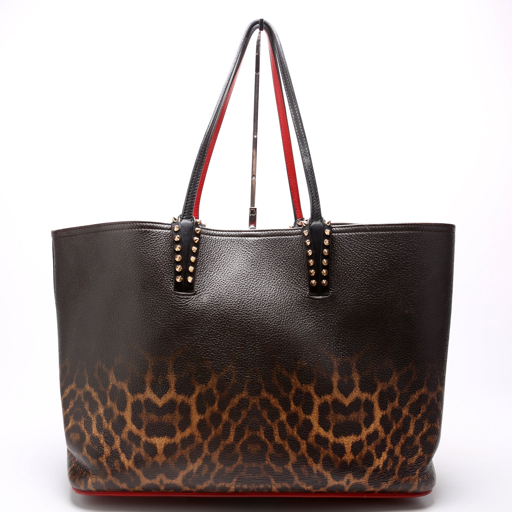 Cabata Tote W/Pouch Degrade Leopard Print