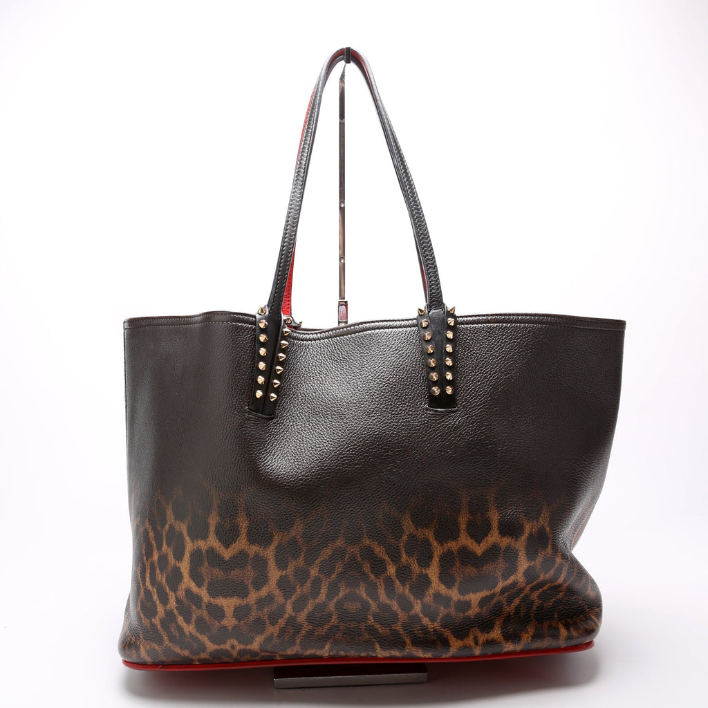 Cabata Tote W/Pouch Degrade Leopard Print