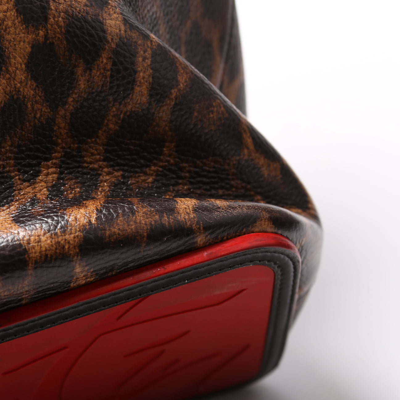 Cabata Tote W/Pouch Degrade Leopard Print