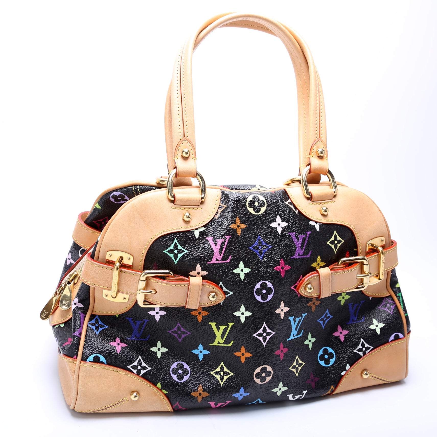 Claudia Multicolor Monogram Black