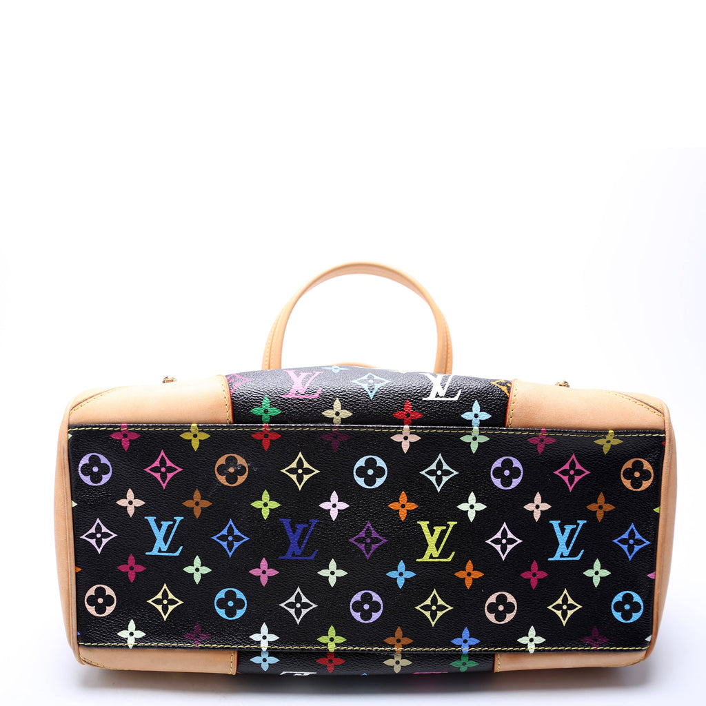 Claudia Multicolor Monogram Black