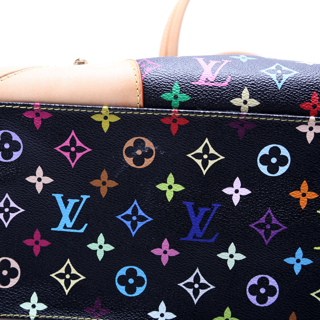Claudia Multicolor Monogram Black