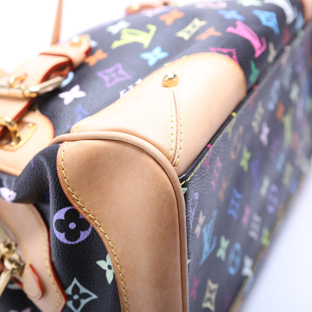 Claudia Multicolor Monogram Black