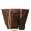 Sac Shopping Tote With Pouch Monogram