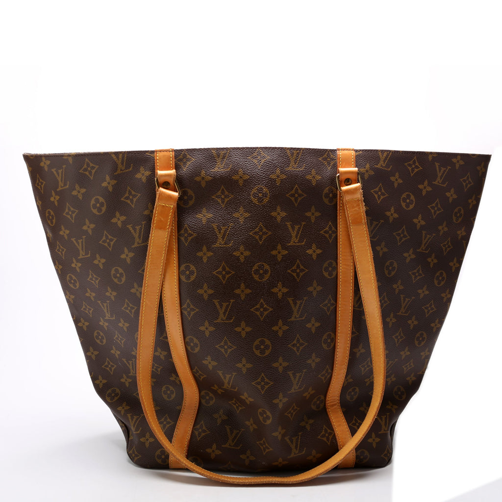 Sac Shopping Tote With Pouch Monogram