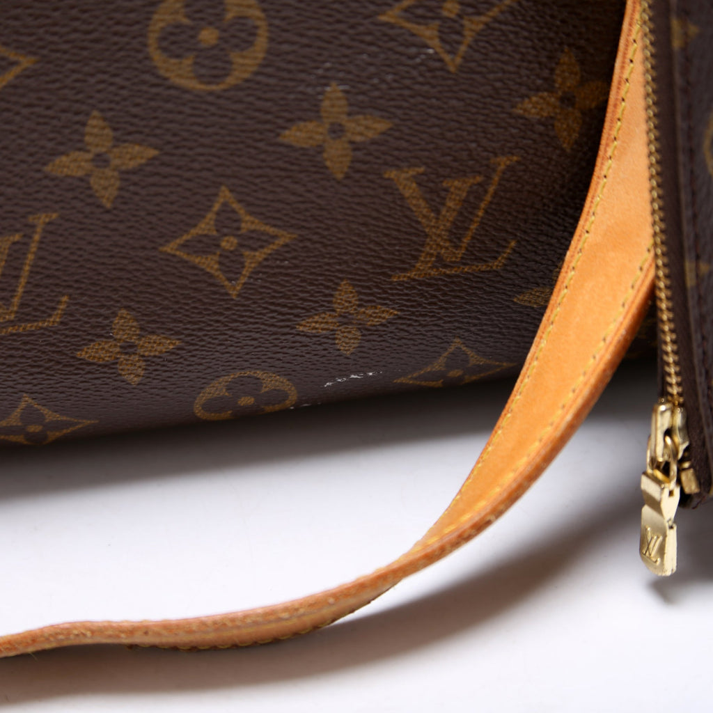 Sac Shopping Tote With Pouch Monogram