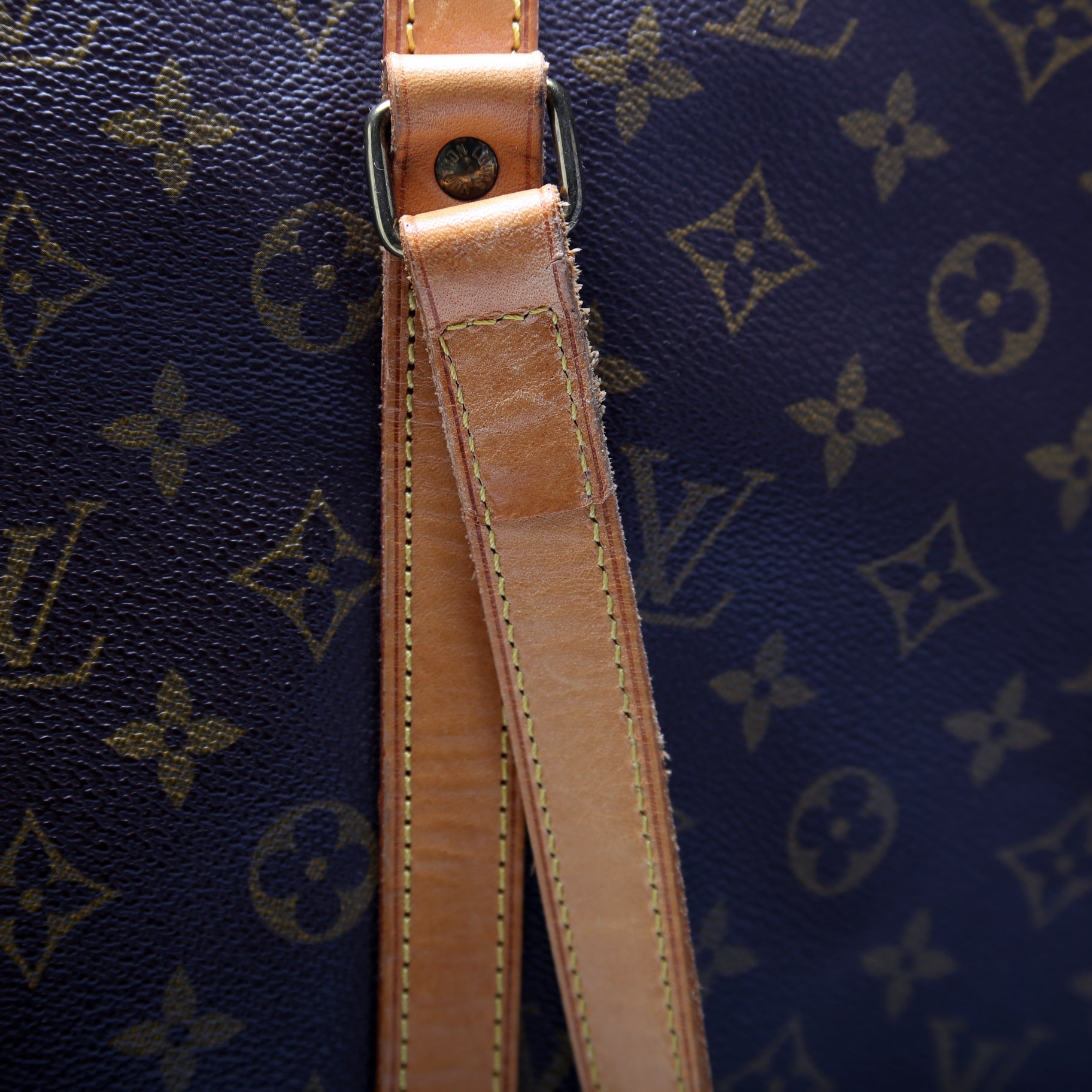 Sac Shopping Tote With Pouch Monogram
