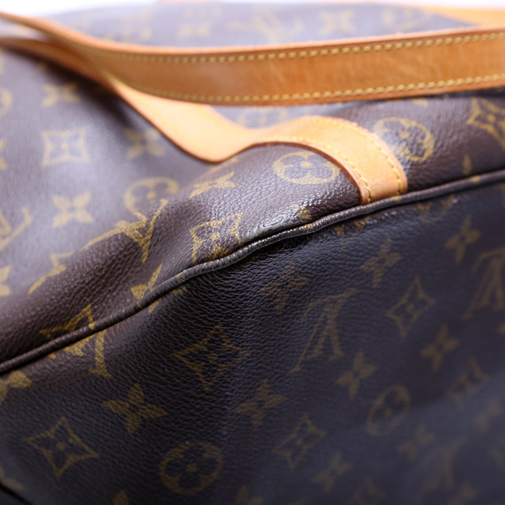 Sac Shopping Tote With Pouch Monogram