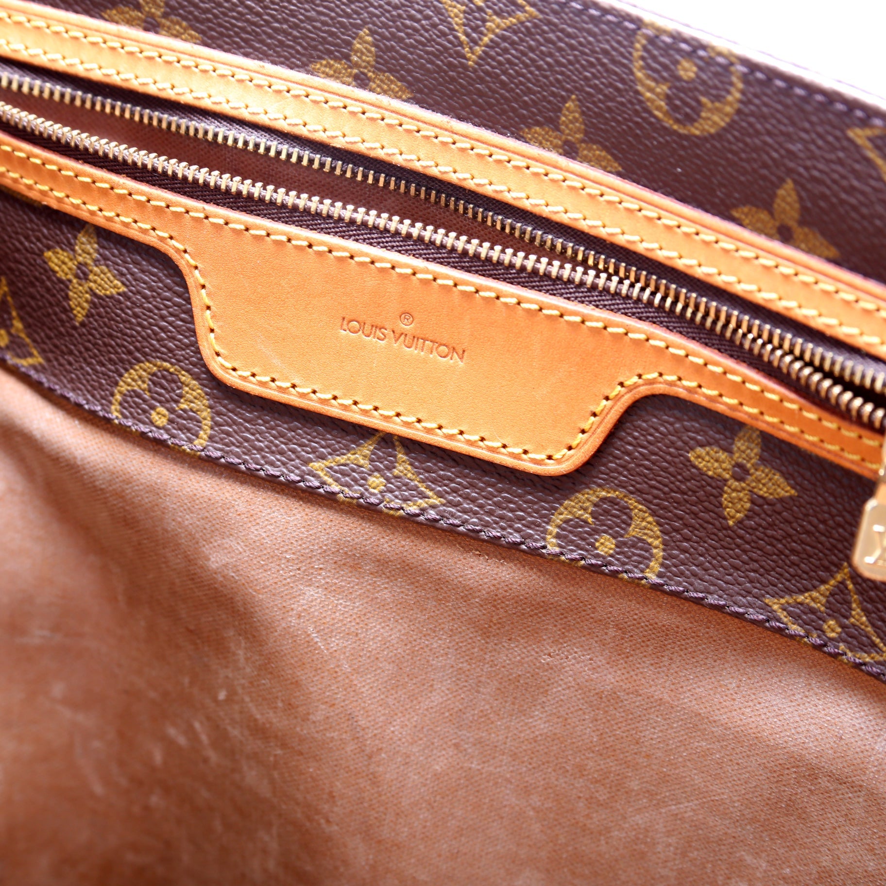 Sac Shopping Tote With Pouch Monogram