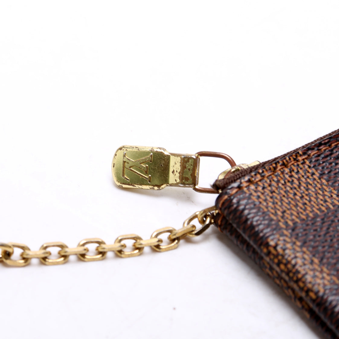 Pochette Cles Damier Ebene