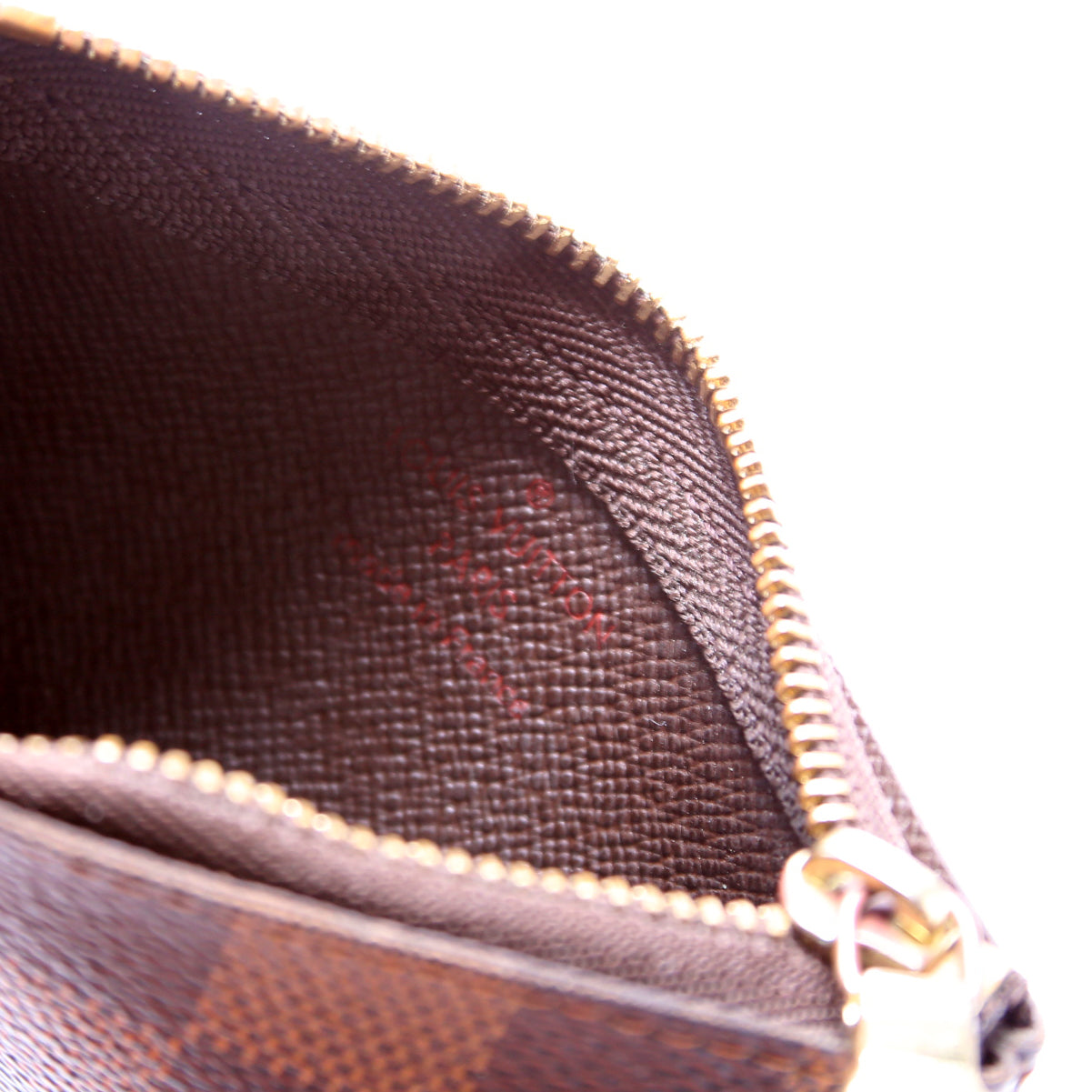 Pochette Cles Damier Ebene