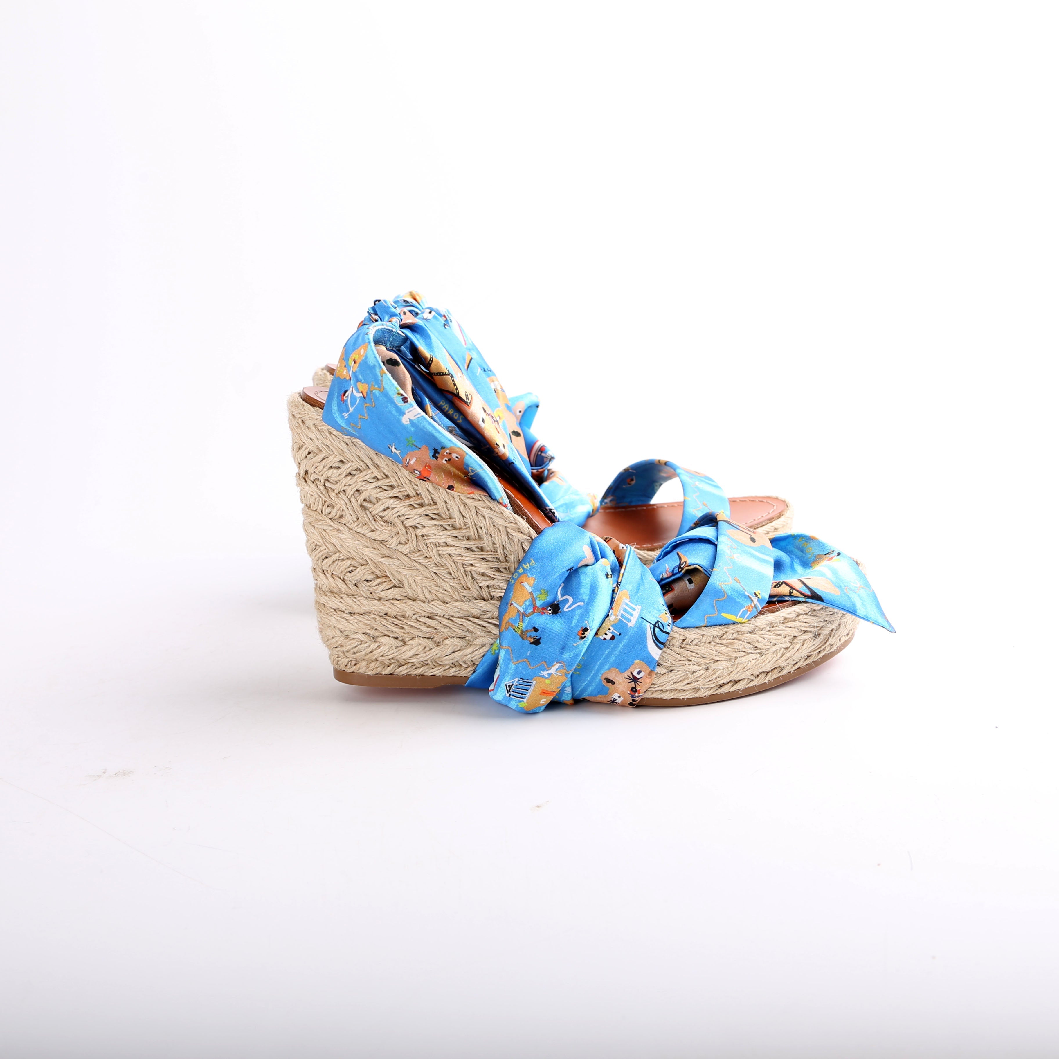 Monica Du Desert Espadrille Wedges Size 40