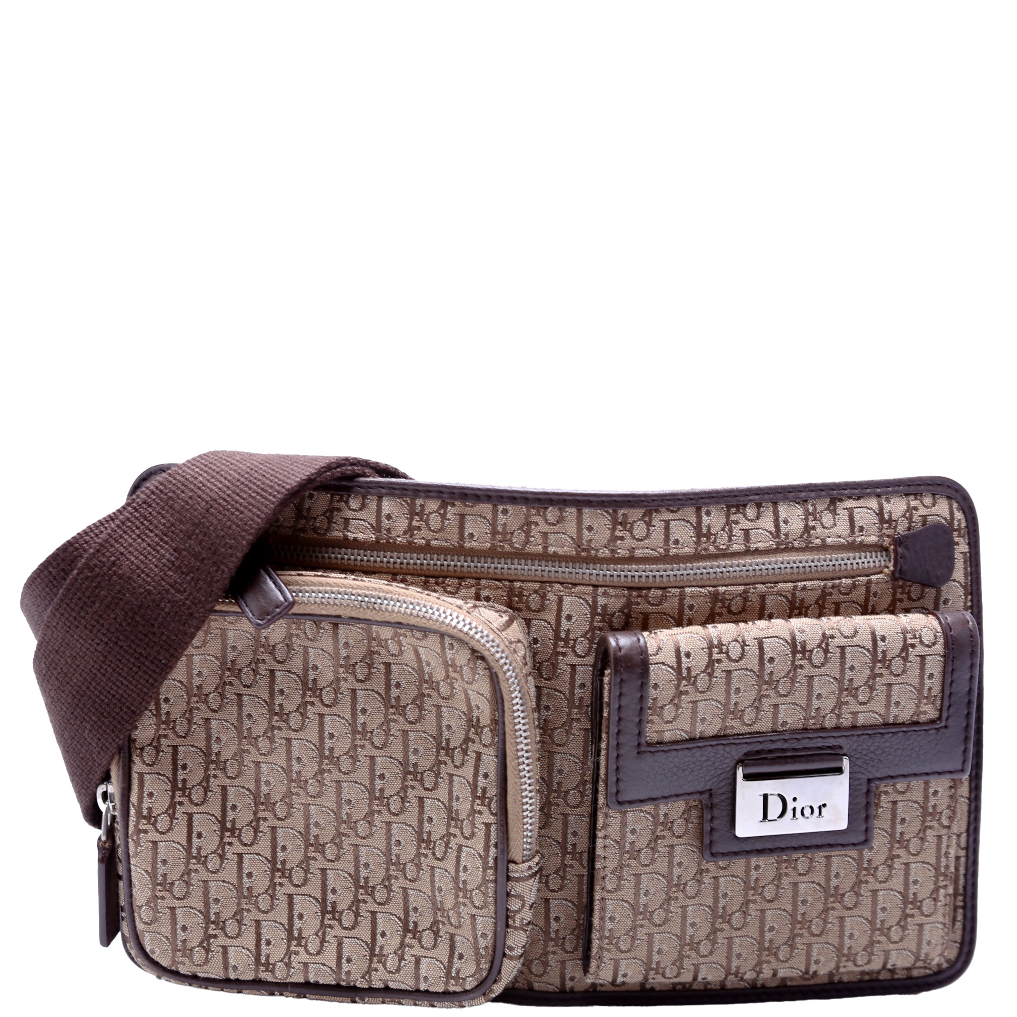 Trotter Canvas Street Chic Belt Bag Vintage Brown