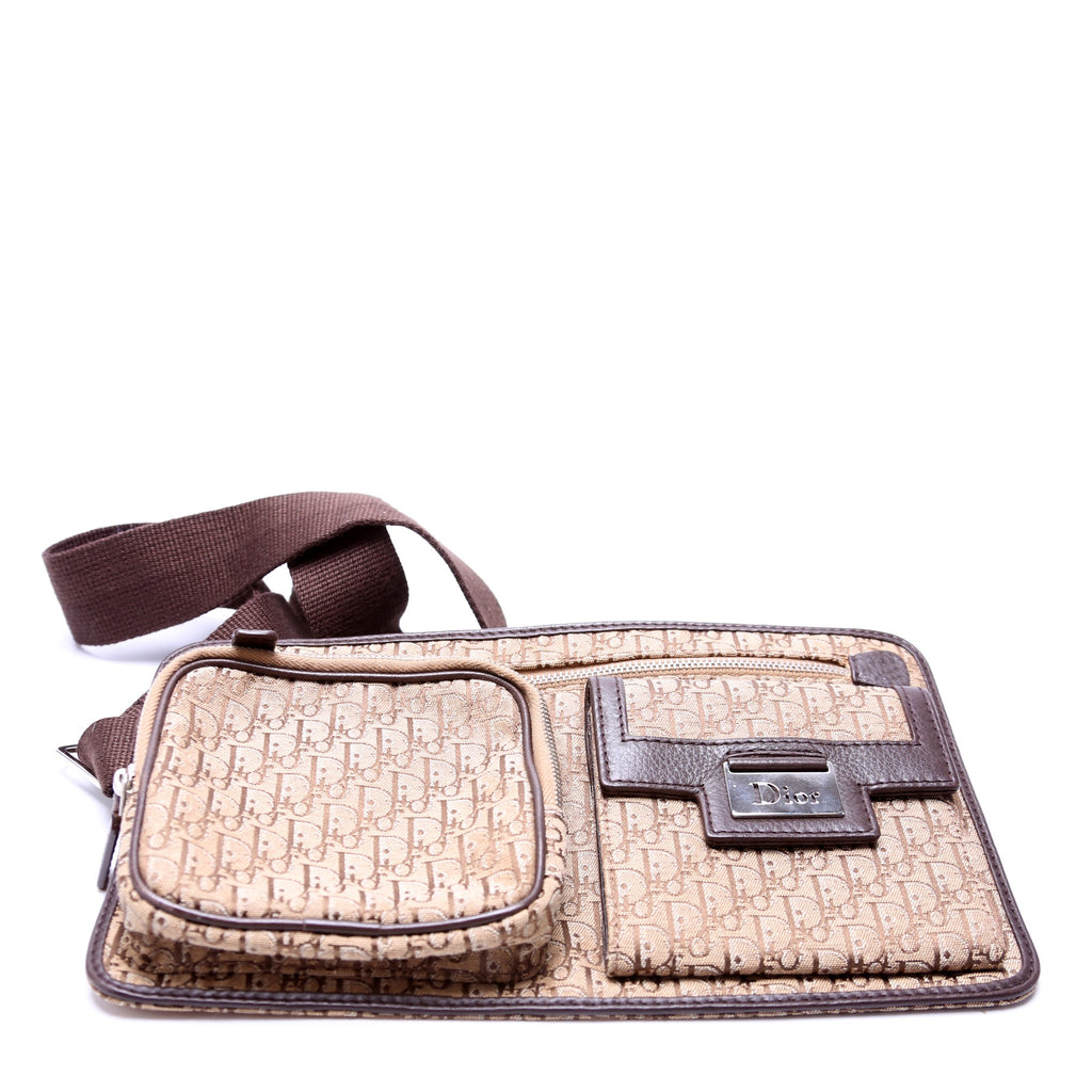 Trotter Canvas Street Chic Belt Bag Vintage Brown