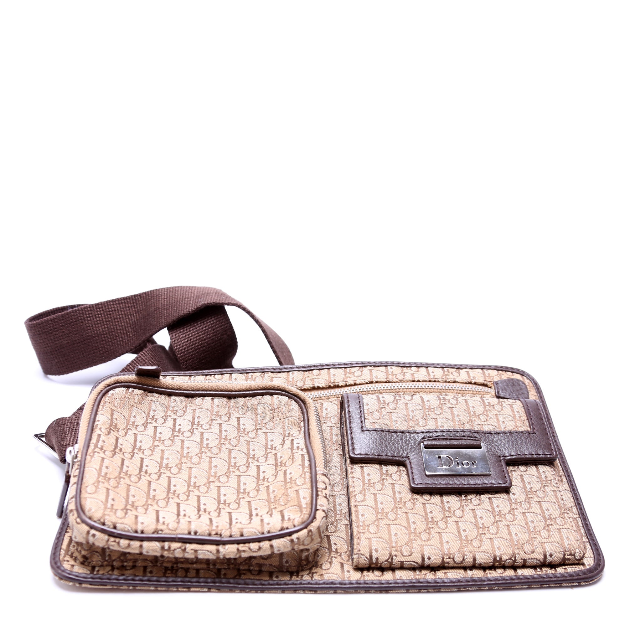 Trotter Canvas Street Chic Belt Bag Vintage Brown